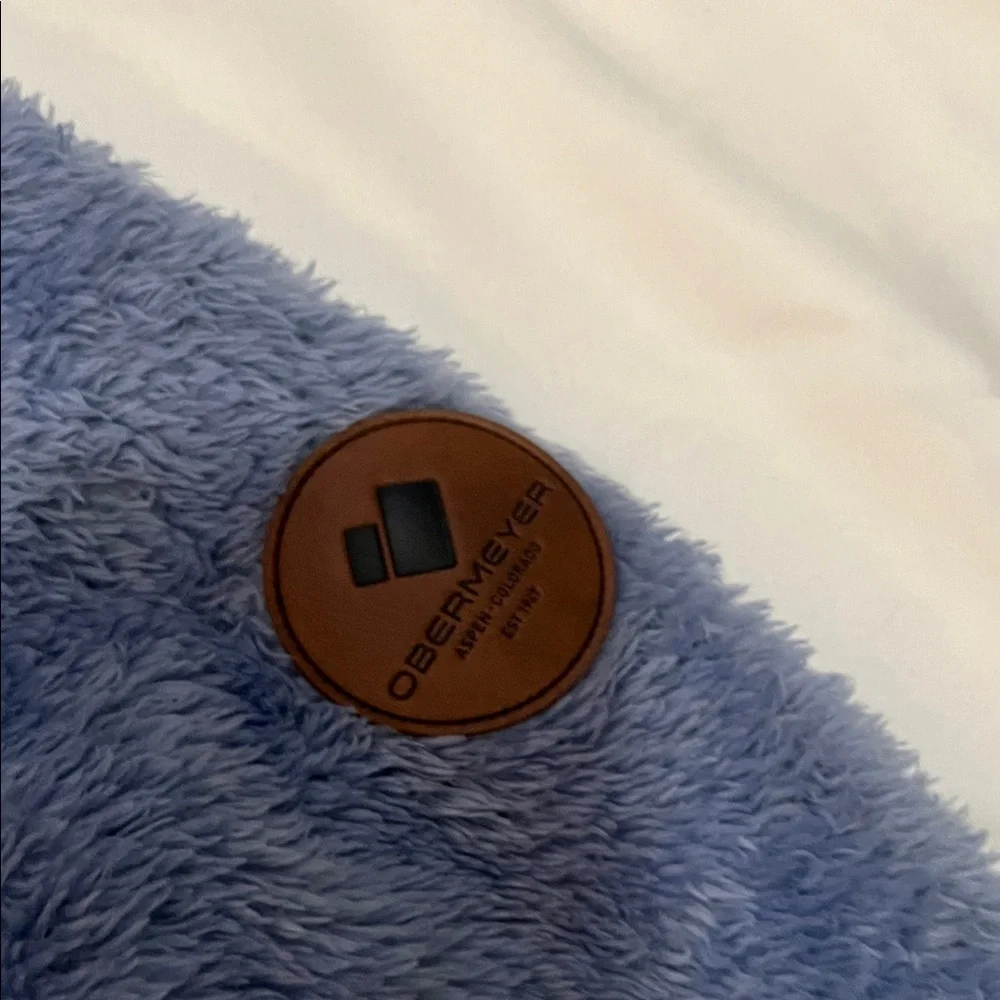 Obermeyer Soft Blue Fleece Jacket Vail limited Edition heritage collection. XS - Picture 4 of 6